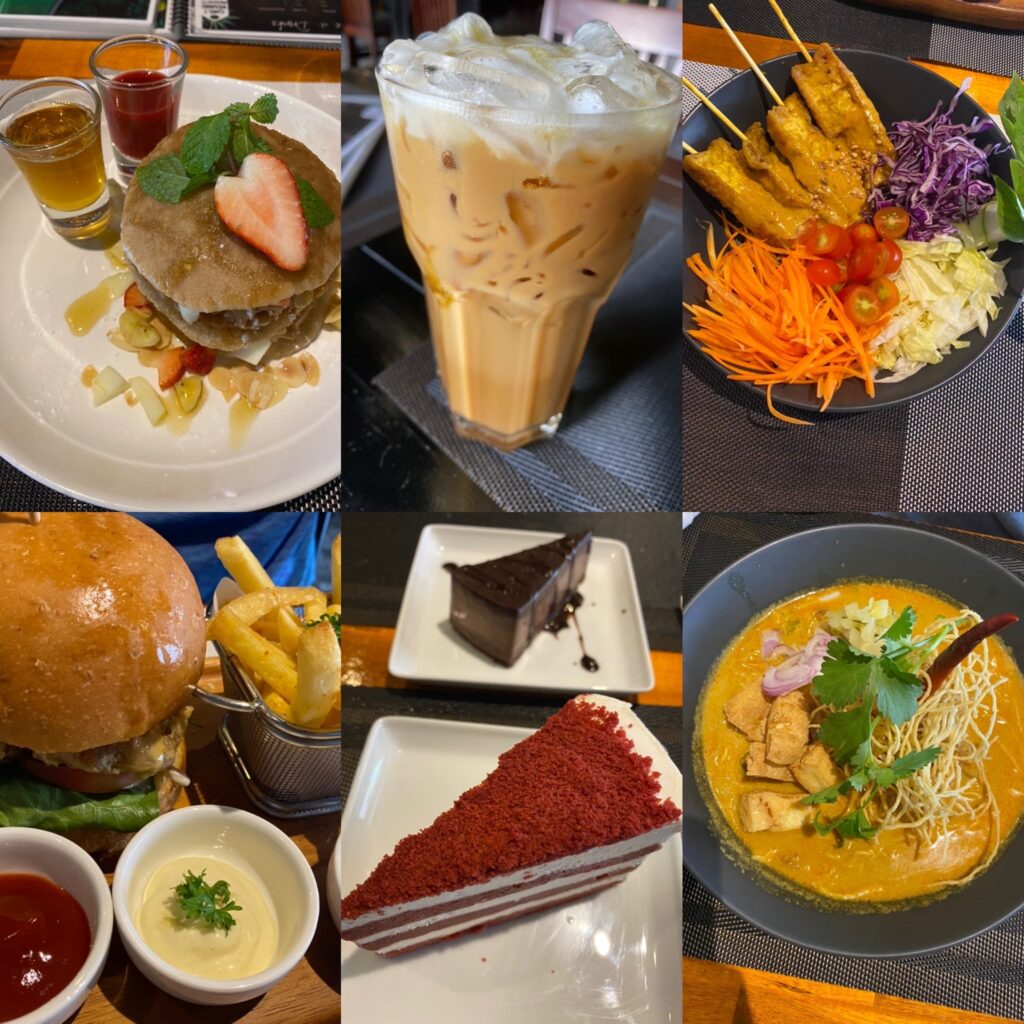 Some of our favourite dishes from The Plant-erian, Krabi, Thailand