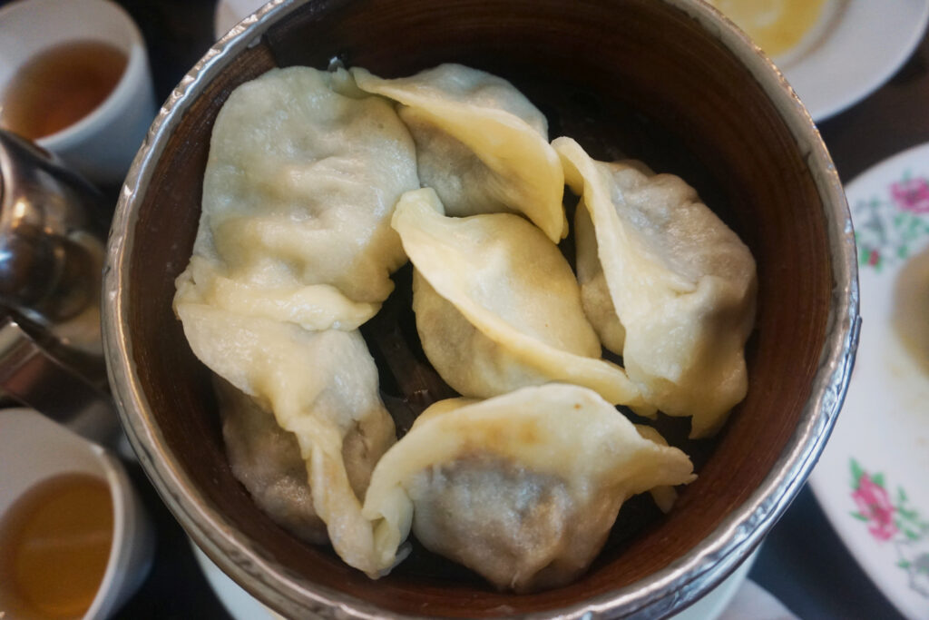 Vegan in Australia - Aubergine Dim Sum