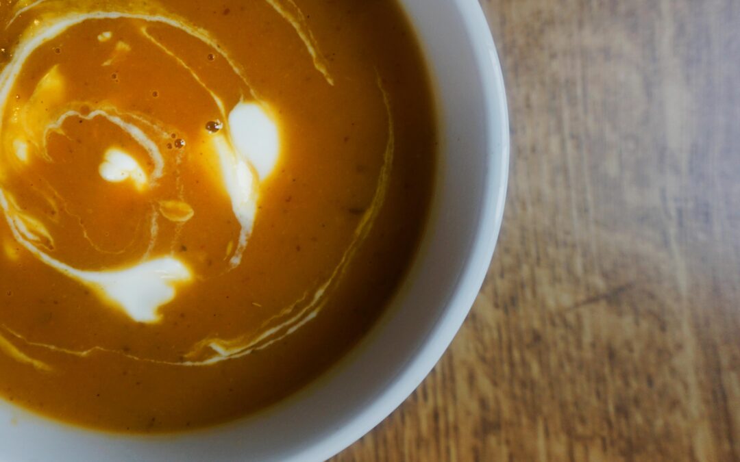 Spicy Butternut Squash, Sweet Potato and Coconut Soup