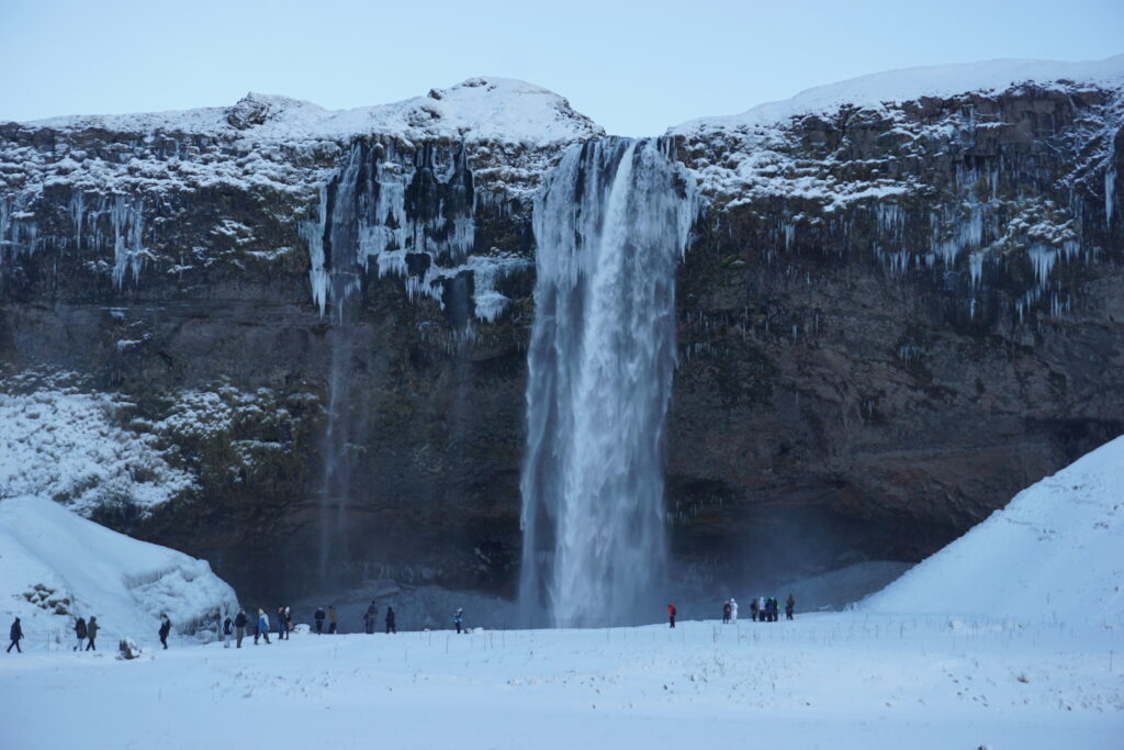 Food in Iceland Vegan Guide - The Ultimate Vegan Travel Guide - Skogafoss Waterfall